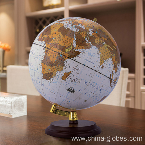 Desk Decoration 32cm World Globe Centerpiece